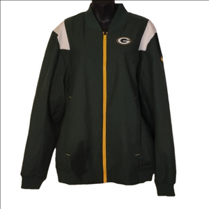 Nike NFL Frieland canvas style Green Bay Packer jacket. Size medium.